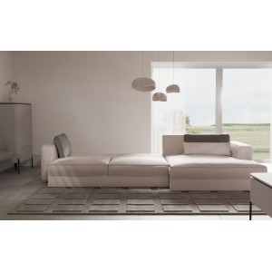Кутовий диван Bourbon Bydgoskie Meble з подушками 303x176 см