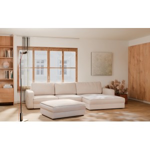Кутовий диван Bourbon Bydgoskie Meble з подушками 303x176 см
