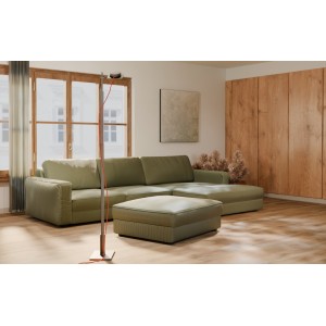 Кутовий диван Bourbon Bydgoskie Meble з подушками 303x176 см