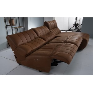 Кутовий диван Camaro Etap Sofa з реклайнерами на електроприводі