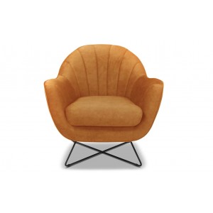 Крісло Fuelta Bydgoskie Meble на металевому каркасі