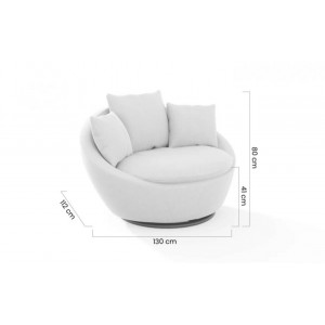 Крісло Maui Etap Sofa з подушками 130 см