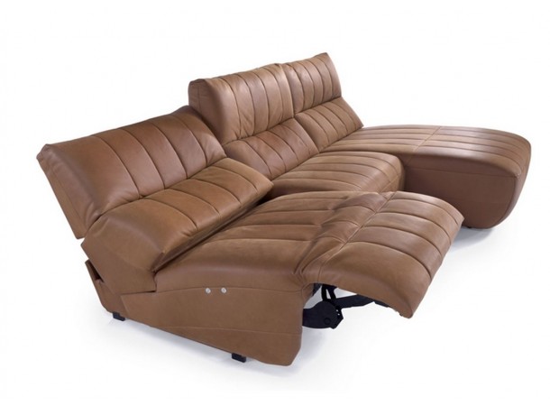 Кутовий диван Camaro Etap Sofa з реклайнерами на електроприводі
