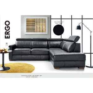 Кутовий диван Ergo Etap Sofa лівий з підголівниками 260x209 см