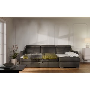 Кутовий диван Ergo Etap Sofa з підголівниками 251x171 см