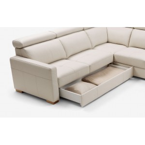Кутовий диван Ergo Etap Sofa з підголівниками 261x341x171 см