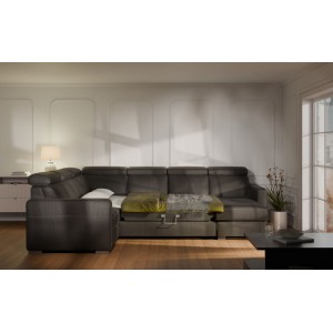 Кутовий диван Ergo Etap Sofa з підголівниками 261x341x171 см