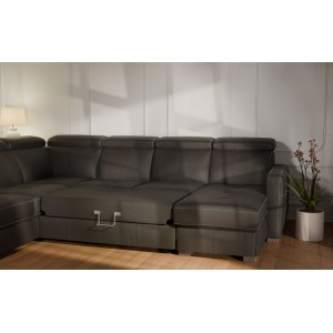 Кутовий диван Ergo Etap Sofa з підголівниками 261x341x171 см