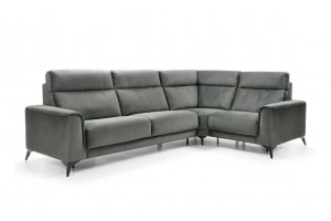 Кутовий диван Legato Bydgoskie Meble з реклайнером 297x209 см
