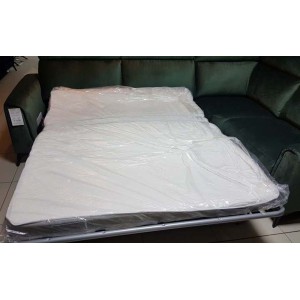 Кутовий диван Legato Bydgoskie Meble з реклайнером 297x209 см