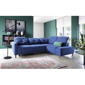 Кутовий диван Sandra Etap Sofa з підголовниками 265x210 см