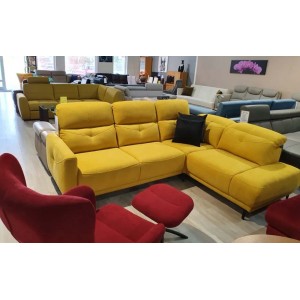 Кутовий диван Sandra Etap Sofa з підголовниками 265x210 см