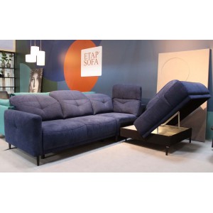 Кутовий диван Sandra Etap Sofa з підголовниками 265x210 см