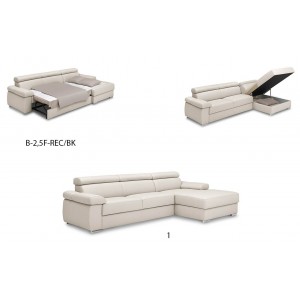 Кутовий диван Zoom Etap Sofa лівий з підголівниками 265x172 см