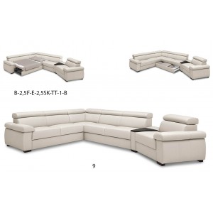 Кутовий диван Zoom Etap Sofa з підголовниками 261x203 см
