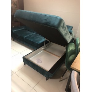 Кутовий диван Rima Bydgoskie Meble лівий з низькими підлокітниками 262x182 см Кутовий диван Rima Bydgoskie Meble лівий з низькими підлокітниками 262x182 см