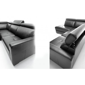 Кутовий диван Ergo Etap Sofa правий з підголівниками 260x209 см