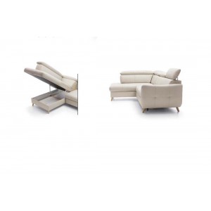 Кутовий диван Hugo Etap Sofa правий з підголовниками 231x171 см