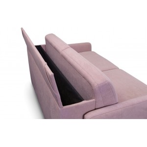Диван Ema Sweet Sit з ящиком і ортопедичним матрацом 12 см, 161 см
