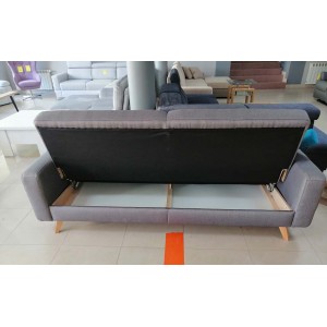 Диван Nappa Sweet Sit розкладний на ніжках 222 см