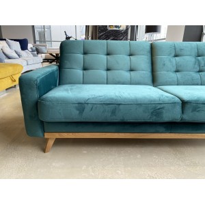 Диван Nova Sweet Sit розкладний на ніжках 224 см