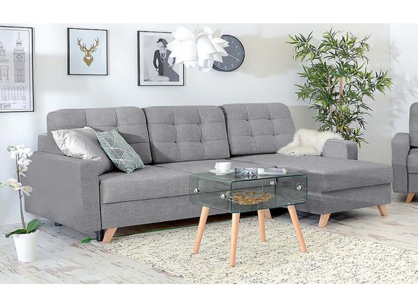 Кутовий диван Fiord Sweet Sit на ніжках 222x156/173 см