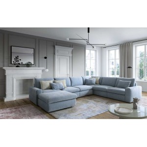 Кутовий диван Karato Gala Collezione м'який правий 360x280 см