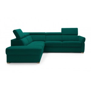 Кутовий диван Massimo Gala Collezione з ліжком правий 268x218 см