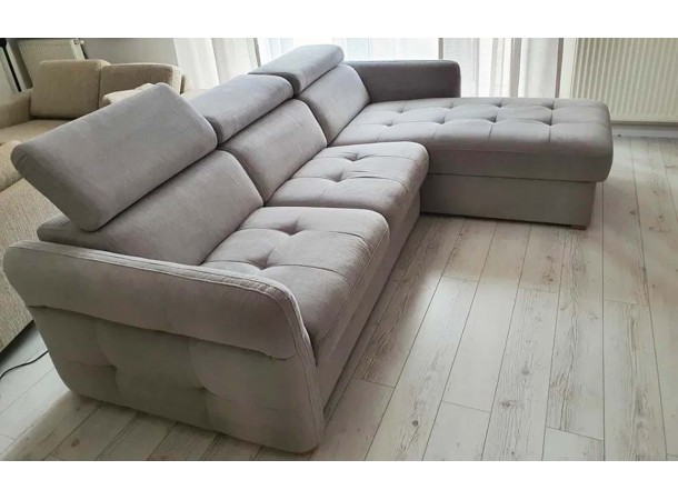 Кутовий диван Massimo Gala Collezione з ліжком 253x187 см
