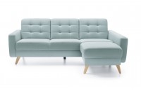 Кутовий диван Nappa Sweet Sit лівий на ніжках 222x156/173 см