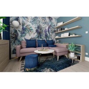 Кутовий диван Nappa Sweet Sit лівий на ніжках 222x156/173 см