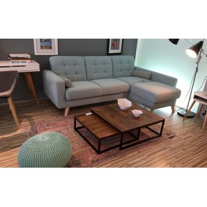 Кутовий диван Nappa Sweet Sit лівий на ніжках 222x156/173 см