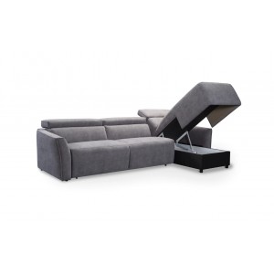 Кутовий диван Nola Gala Collezione 255x175 см з матрацом