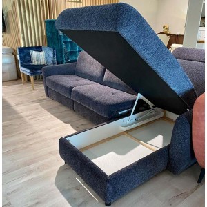 Кутовий диван Olbia Gala Collezione лівий з матрацом 11 см 248x170 см