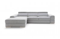 Кутовий диван Plaza Gala Collezione з підголовниками правий 313x180 см