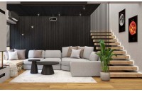 Кутовий диван Serena Gala Collezione з подушками 307x248 см