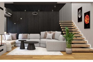 Кутовий диван Serena Gala Collezione з подушками 307x248 см