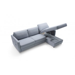 Кутовий диван Ema Sweet Sit з ортопедичним матрацом 281x165 см