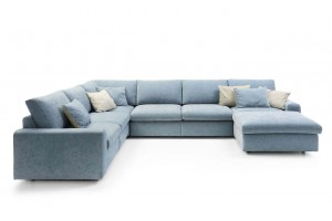 Кутовий диван Karato Gala Collezione м'який лівий 360x280 см