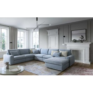 Кутовий диван Karato Gala Collezione м'який лівий 360x280 см