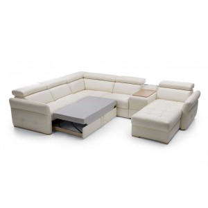 Кутовий диван Massimo Gala Collezione з баром і реклайнером лівий 336x268 см