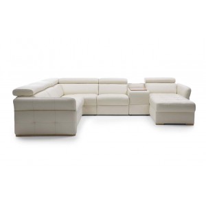 Кутовий диван Massimo Gala Collezione з баром і реклайнером лівий 336x268 см