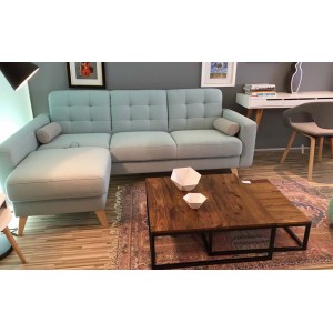 Кутовий диван Nappa Sweet Sit правий на ніжках 222x156/173 см