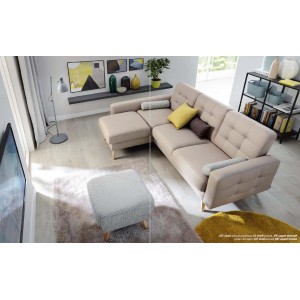 Кутовий диван Nappa Sweet Sit правий на ніжках 222x156/173 см