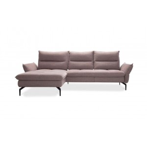 Кутовий диван Axel Gala Collezione правий розкладний 283x185 см