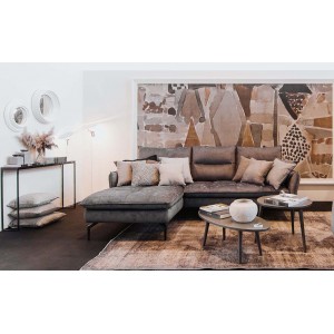 Кутовий диван Axel Gala Collezione правий розкладний 283x185 см