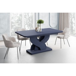 Стіл Bellissima Hubertus гранат матовий Amore Colore 160-208-256 см