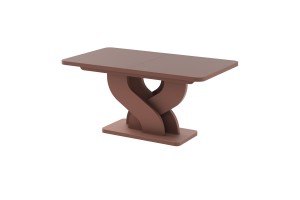 Стіл Bellissima Hubertus Design бордо матовий Amore Colore 160-208-256 см