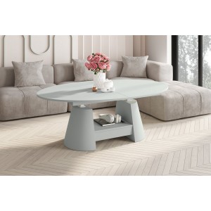Стіл Calabro MAX Hubertus з ящиком м'ятний Amore Colore 140-188 см регульована висота 55-75 см