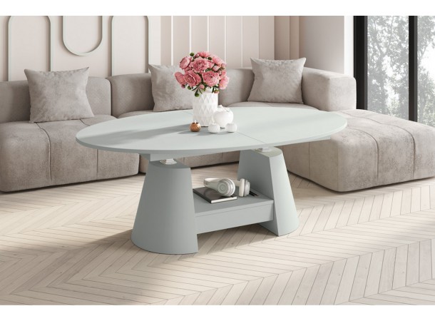Стіл Calabro MAX Hubertus з ящиком м'ятний Amore Colore 140-188 см регульована висота 55-75 см